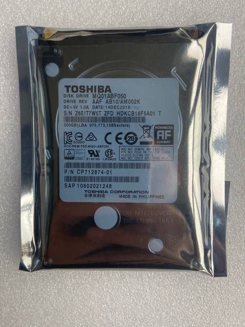 东芝TOSHIBA监控硬盘 MQ01ABF050